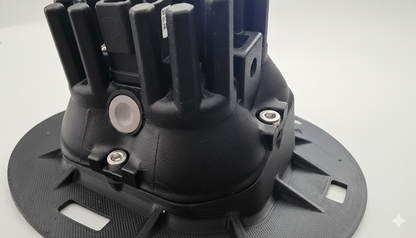 3D Printed Mach 1 - Hex Pattern LED Fog Light Adapter Kit