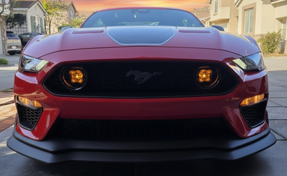 3D Printed Mach 1 - Hex Pattern LED Fog Light Adapter Kit