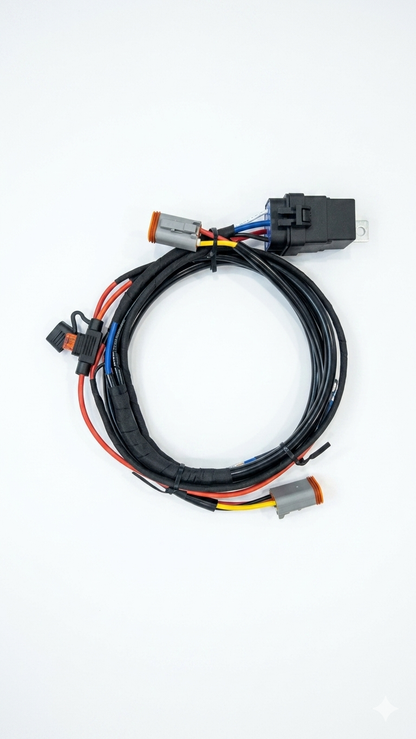 3D Printed Mach 1 - Hex Pattern LED Fog Light Adapter Kit