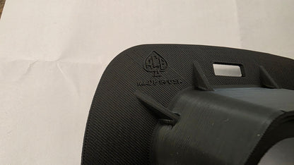 3D Printed Mach 1 - Plain Textured LED Fog Light Adapter Kit