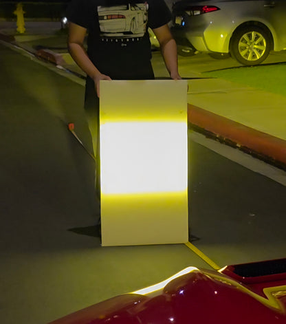3D Printed Mach 1 - Hex Pattern LED Fog Light Adapter Kit
