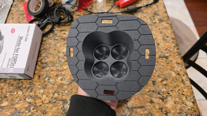 3D Printed Fog Light Adapters and SS3 Housing Mock-Up