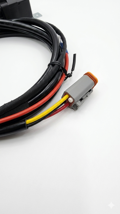 3D Printed Mach 1 - Hex Pattern LED Fog Light Adapter Kit